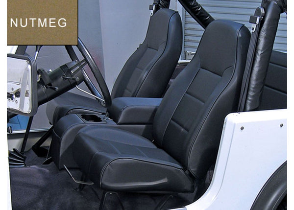 Rugged Ridge Siège baquet avant standard 7603 JEEP CJ et Wrangler - coloris Nutmeg