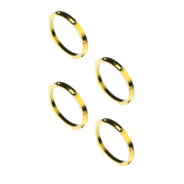 KC HiLiTES Ensemble d'enjoliveurs de barre lumineuse DEL FLEX ERA pour segments de 10 po - or
