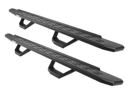 Go Rhino 2014-2018 Silverado/Sierra 1500/2015-2019 2500/3500 Rb30 Running Boards with Steps Black