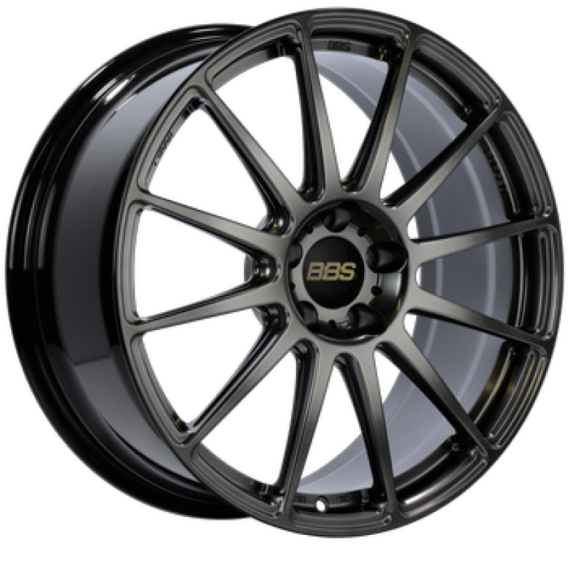 BBS FS 19x8.5 5x112 ET42 Diamond Black Wheel -82mm PFS/Clip Required