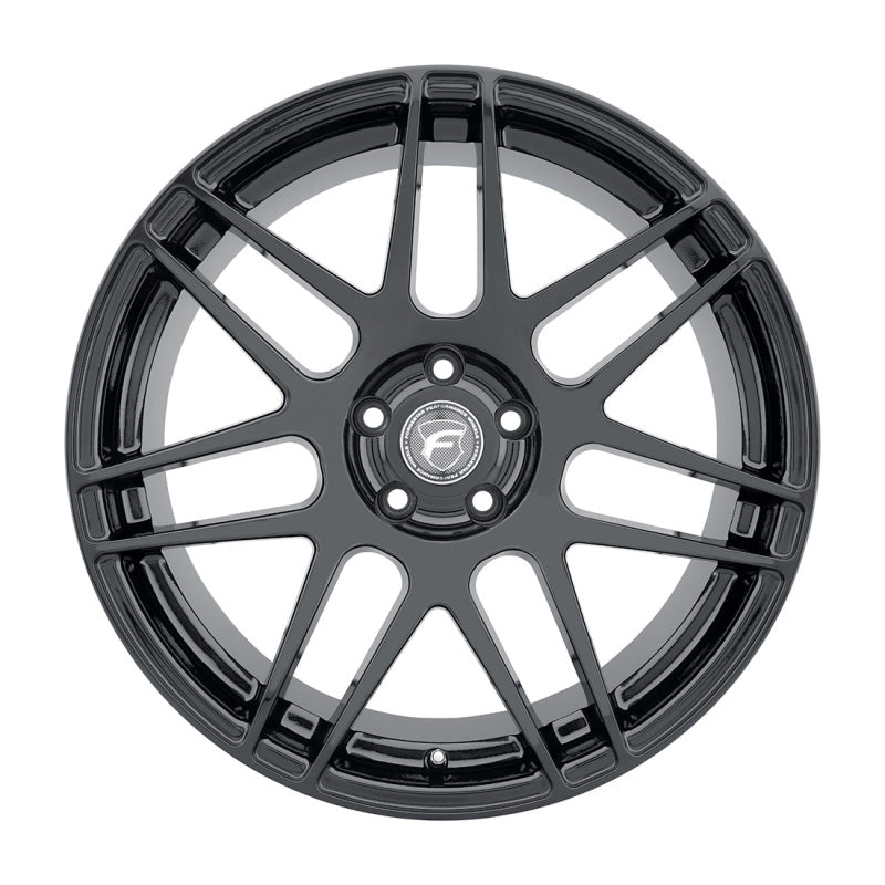 Forgestar Roue F14 19x11 / 5x120 / ET25 / 7.0 po BS - noir brillant
