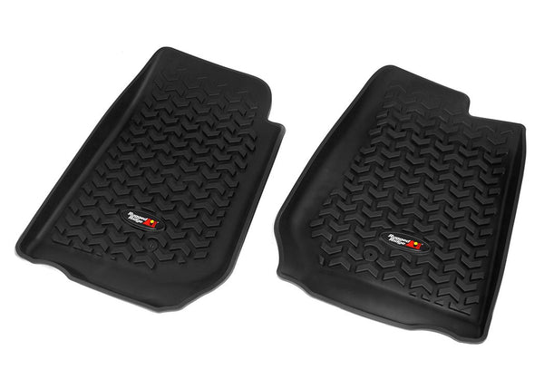 Rugged Ridge Floor Liners — 2007-2018 Jeep Wrangler JK (12920.02)
