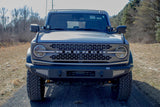 Kentrol/Fishbone Offroad 2022+ Bronco Steelhead Front Bumper Black Powder Coated Steel