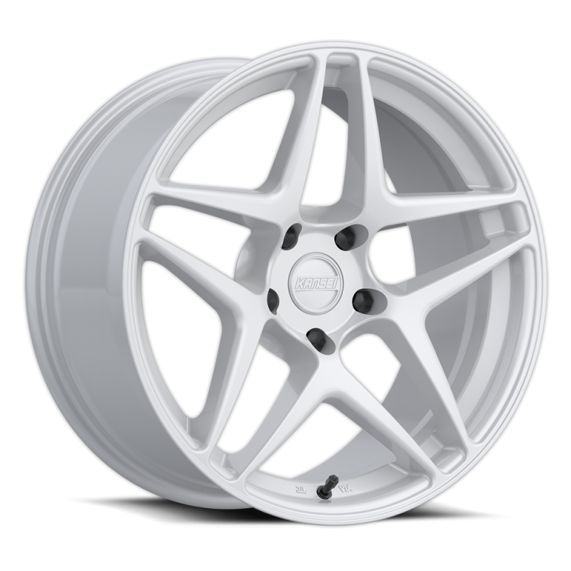 Kansei Roue K15W Astro 18x9 po / 5x100 / déport 22mm / alésage 73.1mm - blanc brillant
