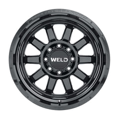 Weld Off-Road W168 Wheel 20X9 Stealth 6X135 6X139.7 ET00 BS5.00 Gloss Black 106.1