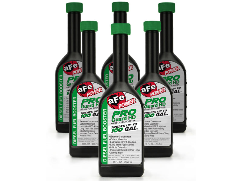 aFe Améliorant de carburant diesel Pro Guard HD - paquet de 6