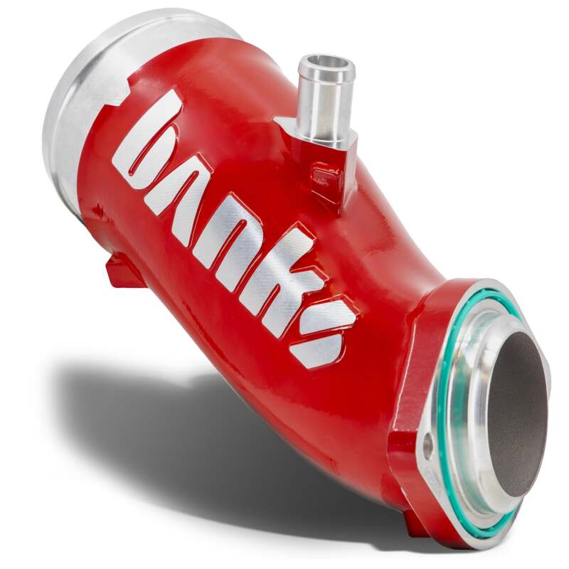 Banks Power Coude d'entrée de turbo Monster-Ram 17-24 Chevrolet/GMC 2500/3500 6.6L Duramax L5P - rouge