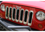 Rugged Ridge Grille Inserts Chrome 07-18 Jeep Wrangler (1130620)