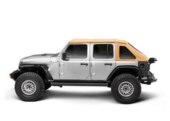Rugged Ridge 18C Wrangler 4 DR Premium Twill TAN Voyager Fastback TOP Tinted Polished Windows