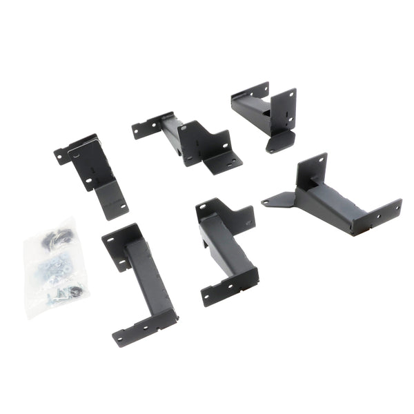 Go Rhino 14C 4Runner Frame Slider (Mounting Brackets Only) Textured Black