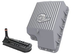 aFe Transmission Pan (Raw); Ford Diesel Trucks 03-10 V8-6.0/6.4L (td)