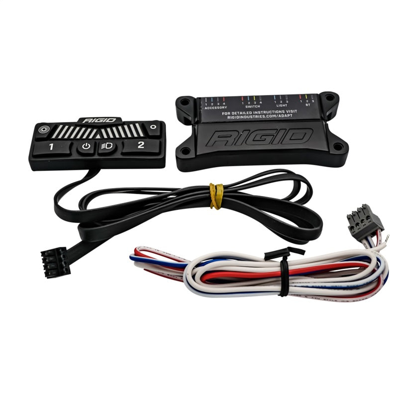 Rigid Industries Ensemble de contrôleur à panneau d'interrupteurs de tableau de bord pour barre lumineuse Adapt
