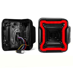 XK Glow Feu arrière DEL Jeep JL avec lentille fumée