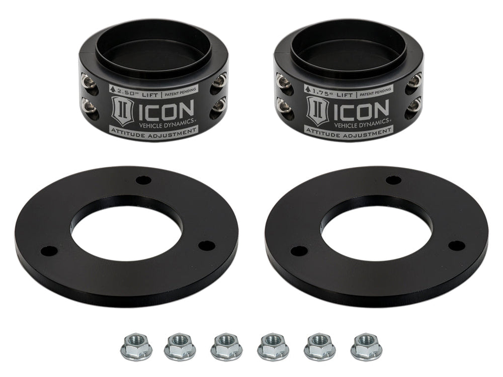 ICON Vehicle Dynamics 2021-2023 Raptor .52.50In Aac Front Leveling Kit Non 37 Pack (IVD6135B)