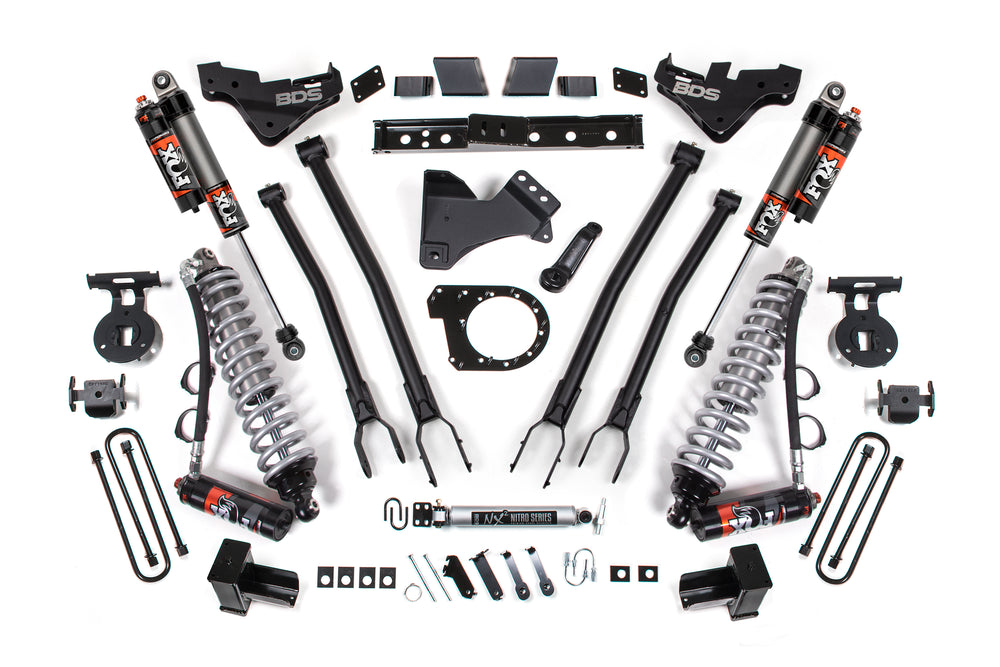 BDS Suspension Ensemble de rehaussement 7 po — Diesel, 2023-2026 Ford F-250 Super Duty / Ford F-350 Super Duty, 4RM