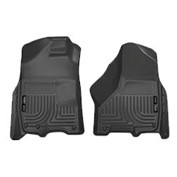 Husky Floor Liner WeatherBeater Front & Second Row - Black