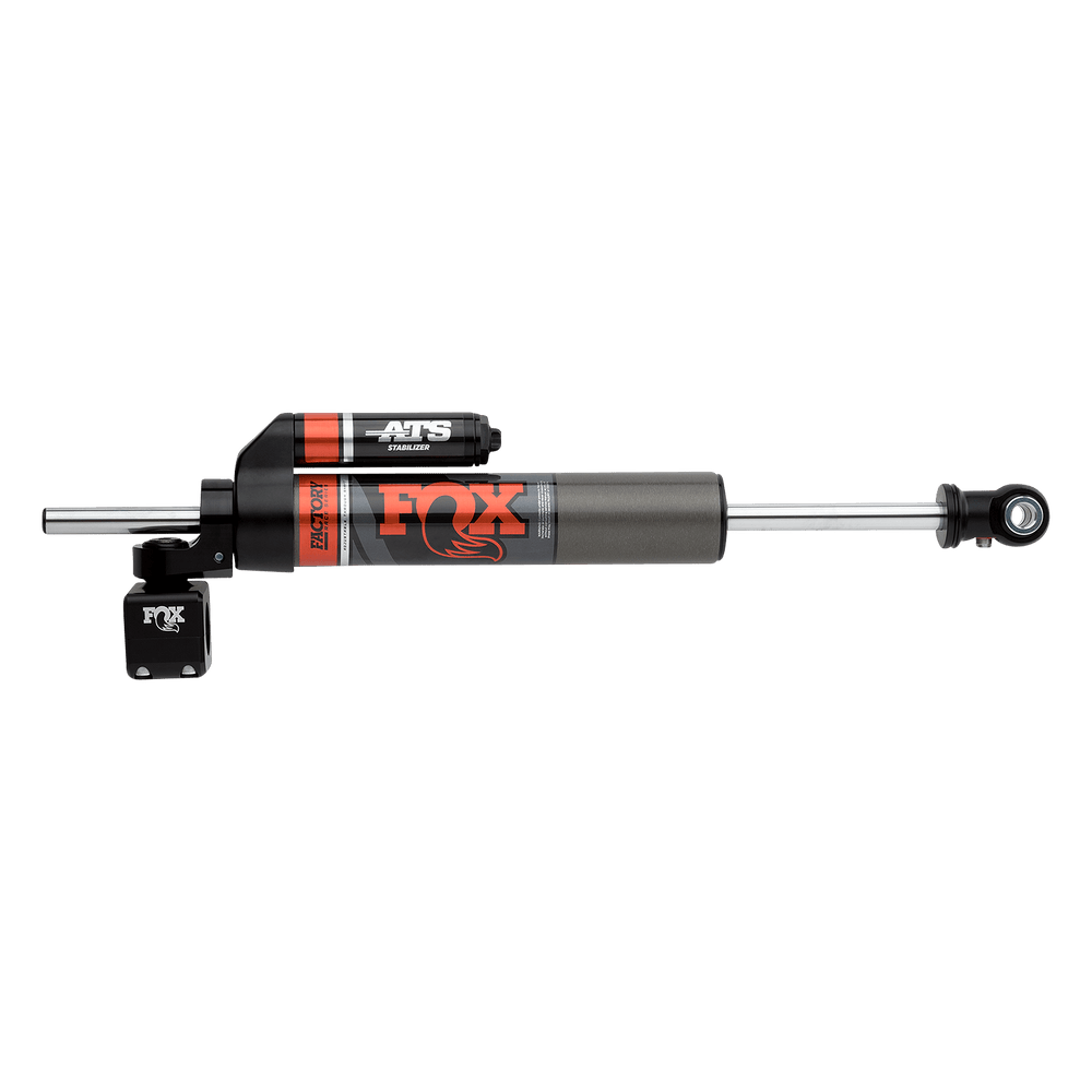 FOX 2007+ Jeep JK 2.0 Factory Series ATS Steering Stabilizer 22.15in Ext L - Orange Heritage Logo (983-02-145)