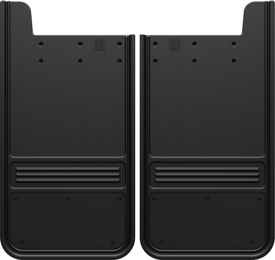 Bavettes de Camion Gatorback 12x23 Rectangulaires - Noires