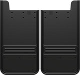 Truck Hardware Mudflap Pair Gatorback 12x23 Rectangular - Black