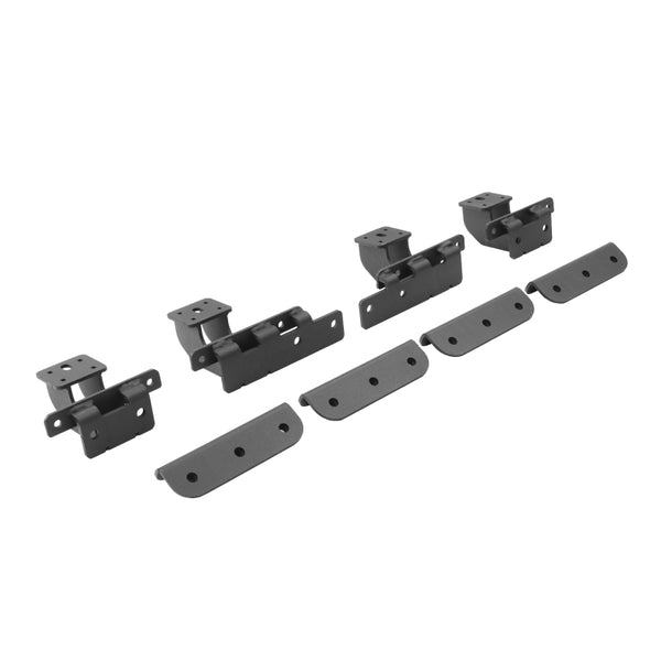 Go Rhino Supports de fixation — 2018-2020 Jeep Wrangler JL (D64927TK)