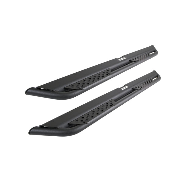 Go Rhino Marchepieds latéraux DT longueur de 68 po (supports vendus séparément) - noir (DT60068T)