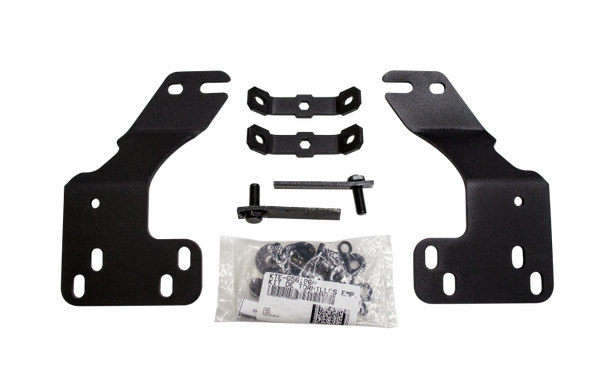Go Rhino 2014-2015 Silverado 1500 RC3 and RC4 Mounting Brackets Black