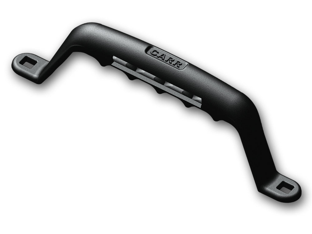 Carr Grab Handle Cast Bolton Black Powder Coat Single