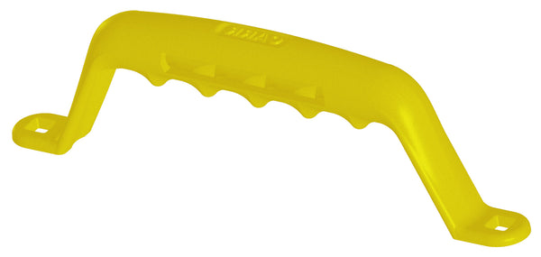 Carr Grab Handle Cast Bolton Safety Yellow Powder Coatsingle
