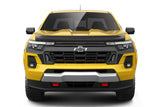 Husky Liners Aeroskin II Hood Protector; Matte Black Low Profile (2830213) — textured