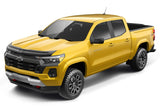 Husky Liners Aeroskin II Hood Protector; Matte Black Low Profile (2830213) — textured — view 5