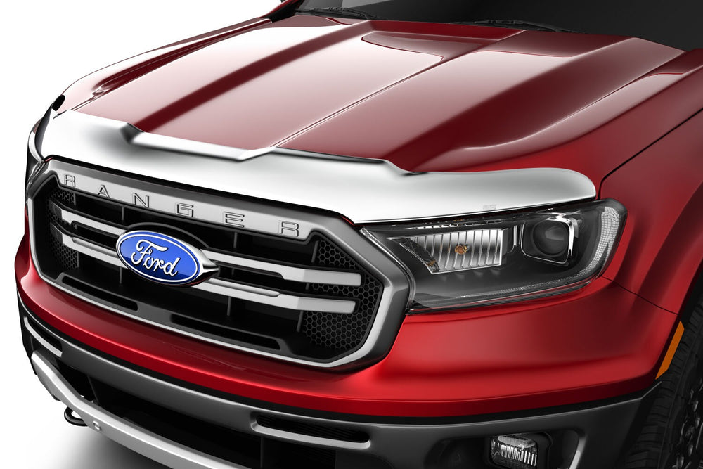 Husky Liners Déflecteur de capot — 2019-2023 Ford Ranger — Chrome