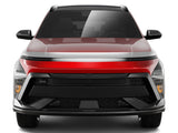 Aeroskin Hood Protector; Chrome