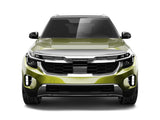 Aeroskin Hood Protector; Chrome