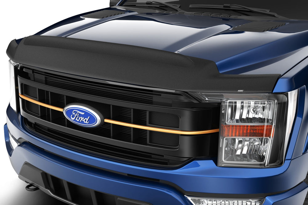 Husky Liners Aeroskin II Low Profile Hood Protector Matte Black — Ford F150 Tremor 2021-2026, Platinum / King Ranch 2024-2026 (2830229)