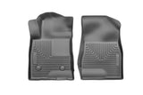 Husky Liner 2424 Trax Front Wb Floorliner 2 Pc Black