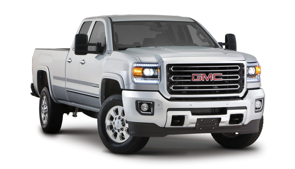 Husky Liners Mud Flaps (Factory Mudflaps Must Be Removed) — 2015-2019 GMC Sierra 2500 HD / Sierra 3500 HD