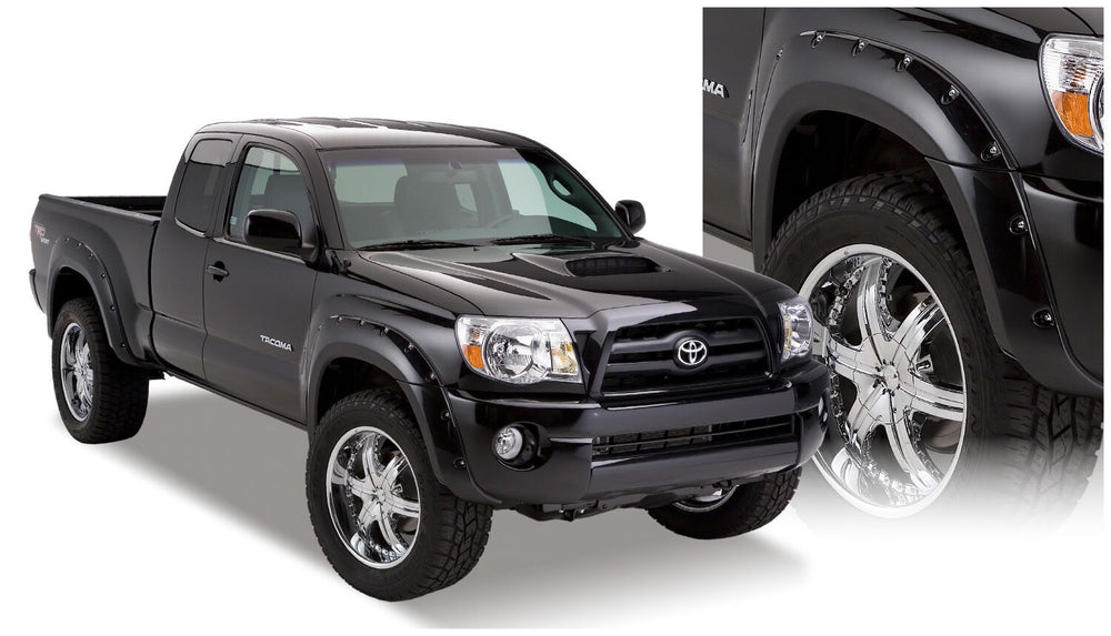 Husky Liners Fender Flares — 2005-2011 Toyota Tacoma — Stainless (2803920)