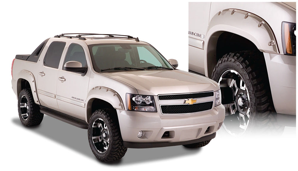 Husky Liners Élargisseurs d'ailes — 2007-2013 Chevrolet Avalanche — Stainless