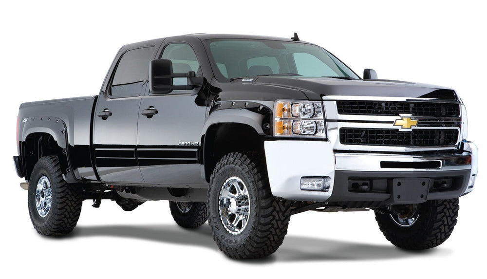 Husky Liners Fender Flares — 2007-2013 Chevrolet Silverado 1500 — Stainless