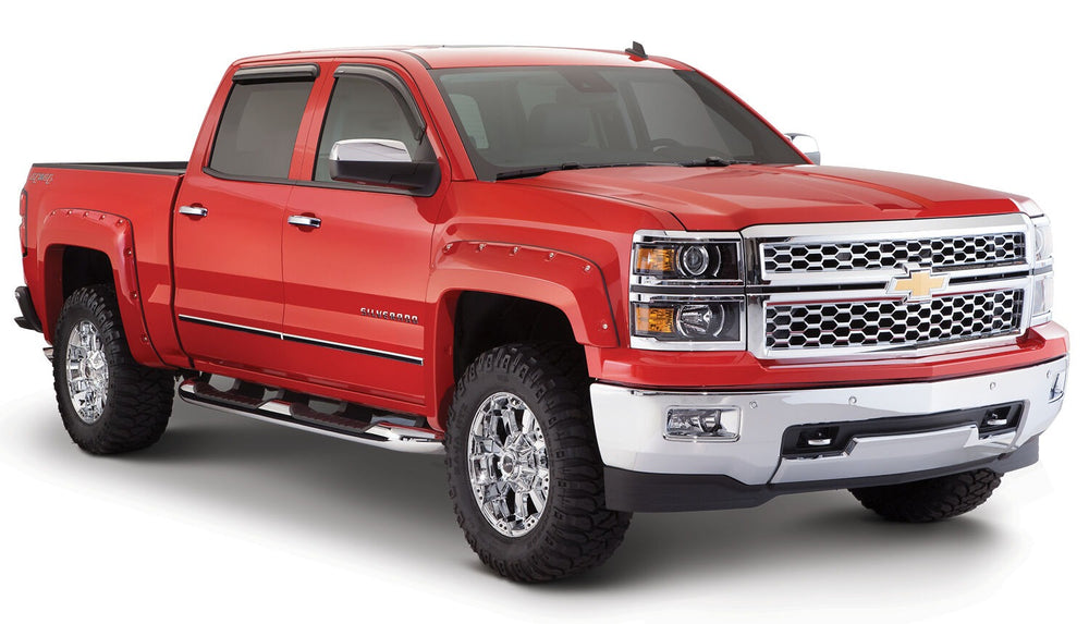 Husky Liners Fender Flares — 2014-2018 Chevrolet Silverado 1500 — Stainless