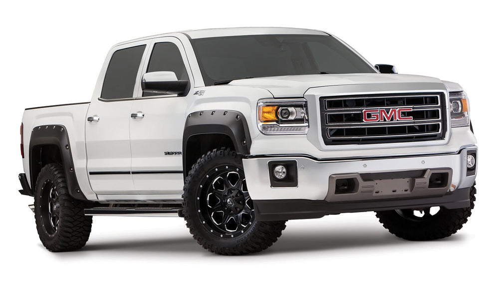 Husky Liners Fender Flares Pocket-Style 4PC Set — 2014-2015 GMC Sierra 1500 (2804960)