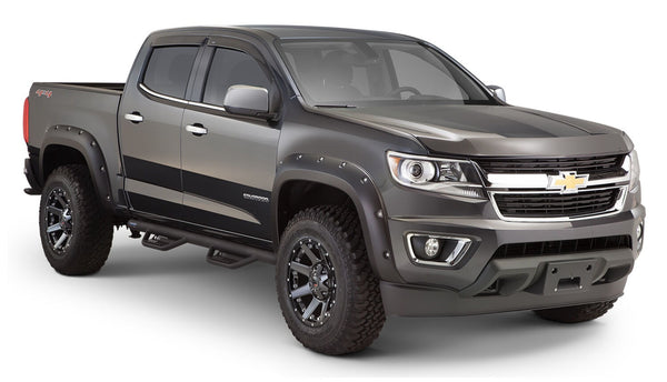 Husky Liners Fender Flares Pocket-Style 4PC Set — 2017-2020 Chevrolet Colorado (2804969)