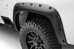 Élargisseurs d'ailes "Pocket Style" 4 pièces - Noir (Chevrolet Silverado 2500/3500 Heavy Duty 20-24)