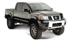 Husky Liners Fender Flares — 2016-2024 Nissan Titan XD — Stainless