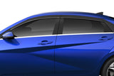 Husky Liner 2021-2024 Elantra Ventvisor Low Profile 4 Pc Set Smoke