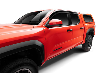Husky Liner 2424 Tacoma Double Cab Ventvisor Low Profile 4 Pc Set Smoke