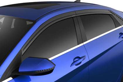 Husky Liner 2021-2024 Elantra Ventvisor Low Profile 4 Pc Set Smoke
