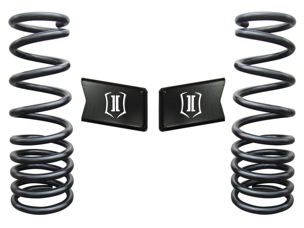 ICON 2003-2013 Dodge Ram 2500/2003-2012 Dodge Ram 3500 4WD, Diesel, Front, 4.5” Lift, Dual Rate Coil Spring Ki