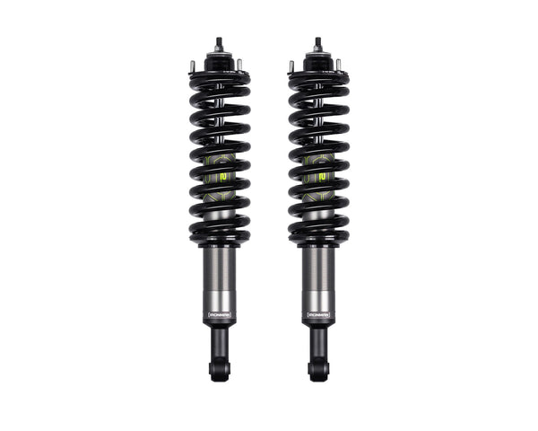 Ironman 4x4 IM2.5 Aluminum monotube Front Coilovers - Spring Color=Black 3" Lift - 71-057-710