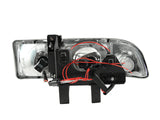 ANZO USA - Projector Headlight Set w/Halo - 111015